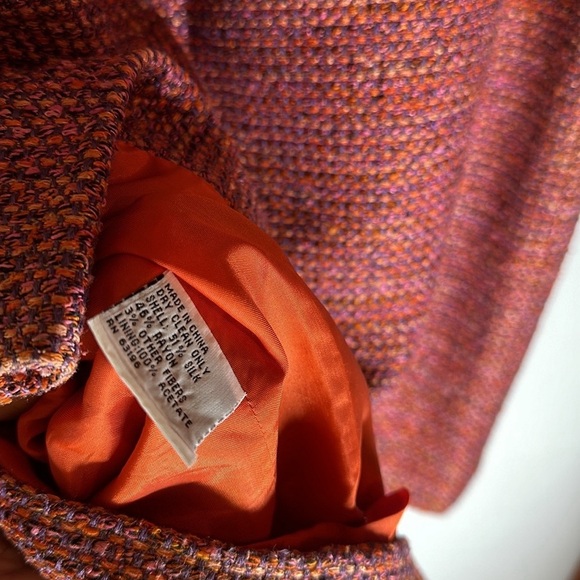 Talbots Tweed Silk/Rayon Dress. Sz. 14 - Picture 6 of 6